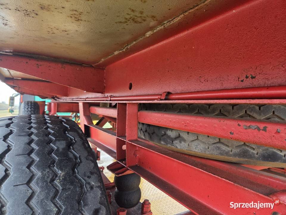 Przyczepa rolnicza Autosan d50 6t sztywna łódzkie Złoczew