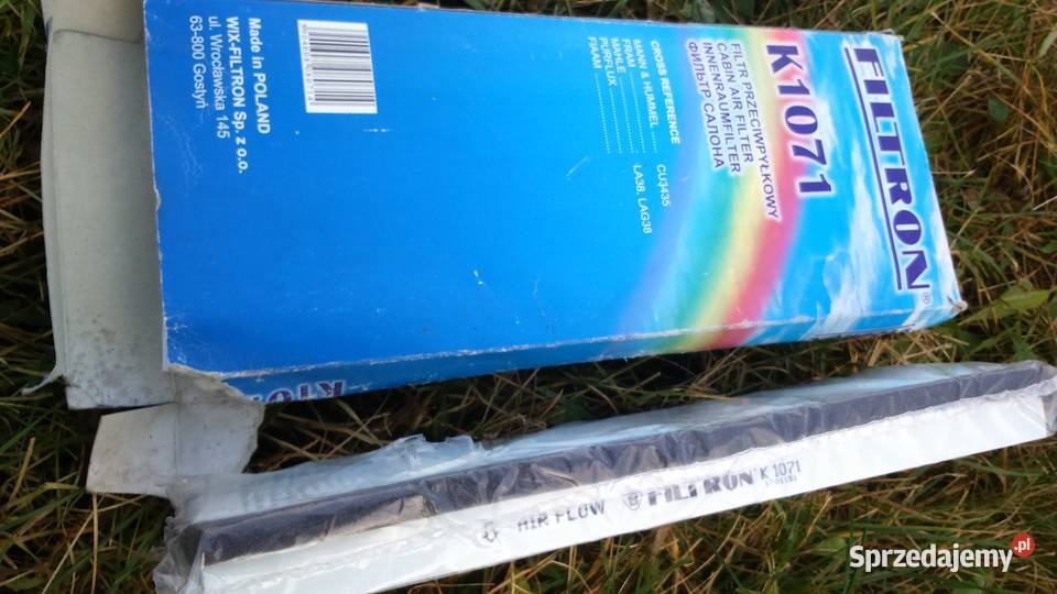 Filtron K1071filtr kabinowy skoda mercedes audi Motoryzacja Tuszkowo