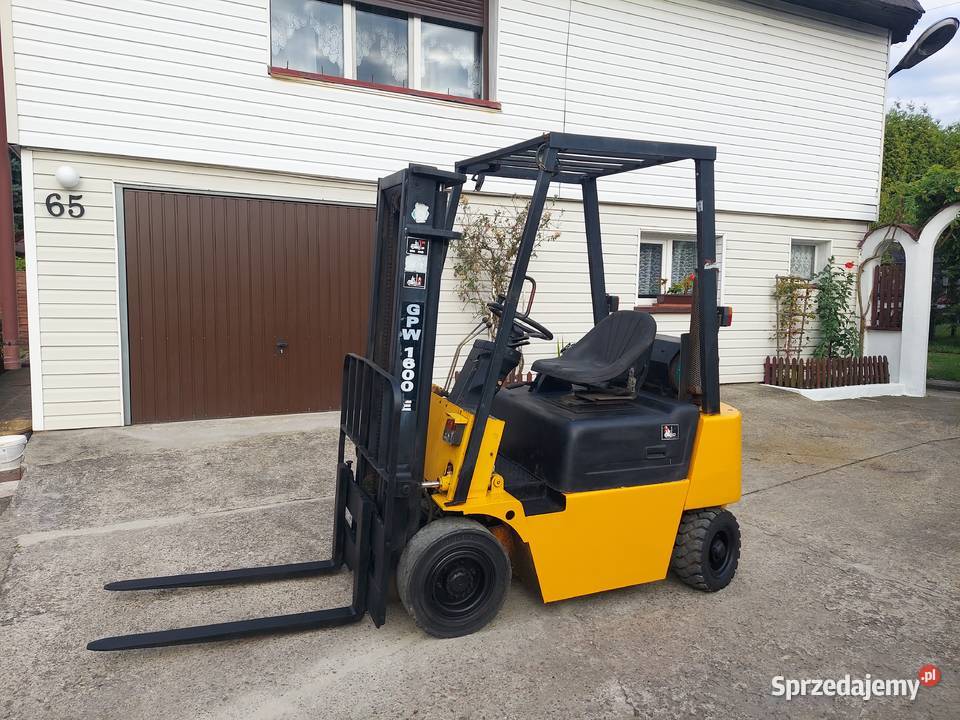 Wózek Widłowy GPW 1600 E Propan Butan 2008 r gaz Wózki widłowe Katowice