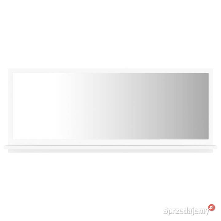 Lustro łazienkowe białe 90x105x37 materiał mazowieckie
