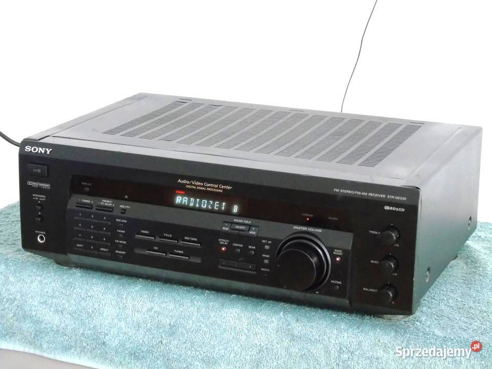 Wzmacniacz z radiem Sony STRDE235 RDS sprawny i podkarpackie Jasło