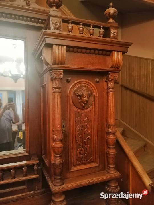 Zabytkiowy Kredens Eklektyczny ok 250 letni Piastów