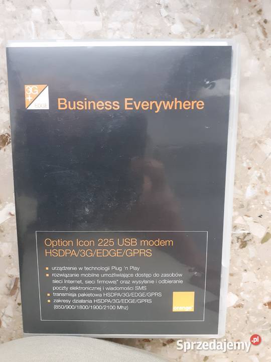 Modem Option Icon 225USB sieć Orange Akcesoria i części Kraków sprzedam