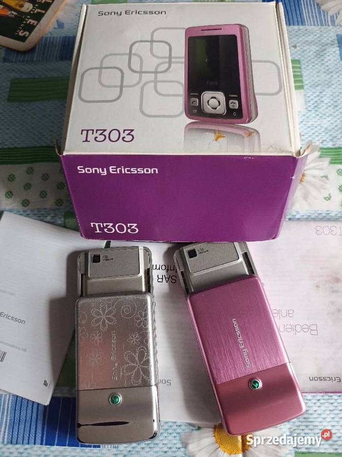 Sony Ericsson T303 dwie sztuki Legnica sprzedam
