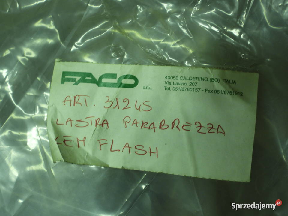 SZYBA OWIEWKA FACO FLASH 50 Bielsk Podlaski sprzedam