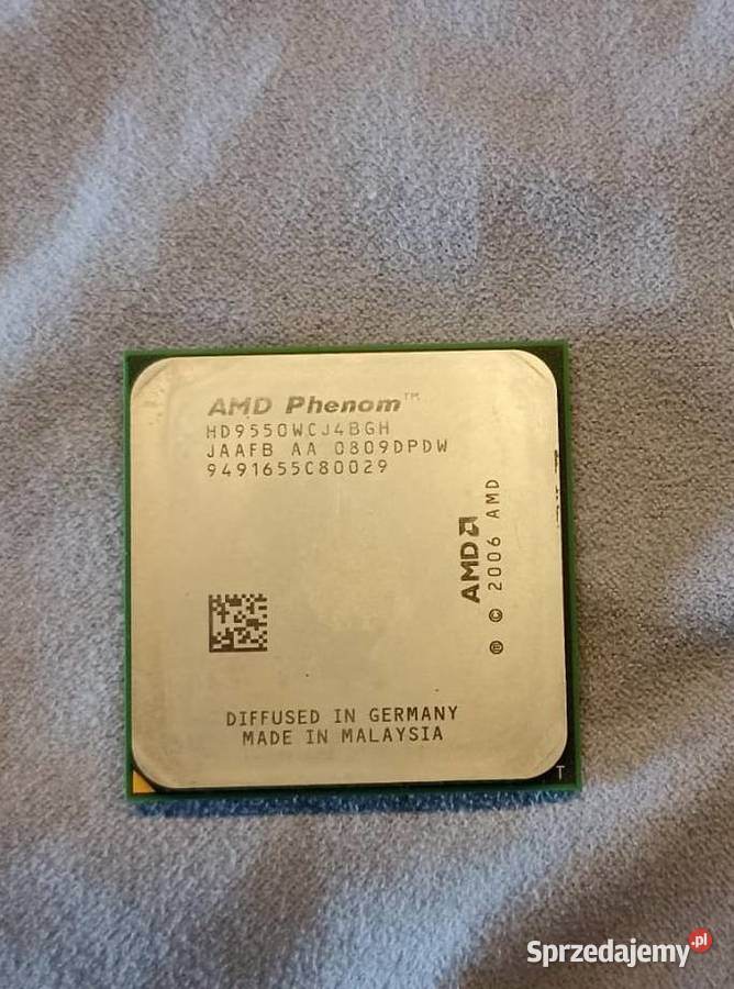 Procesor AMD Phenom HD X4 9550 4x 220GHz AM2 AM2 Wrocław