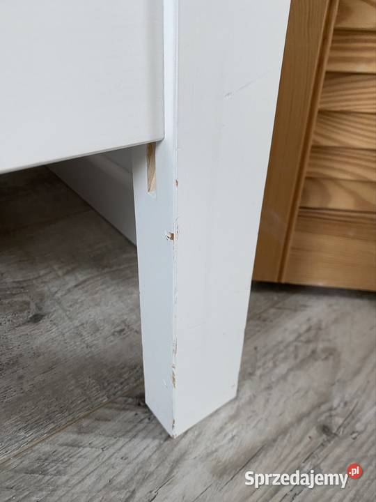 Biała rama łóżka Hemnes Ikea 90x200 małopolskie Skawina sprzedam