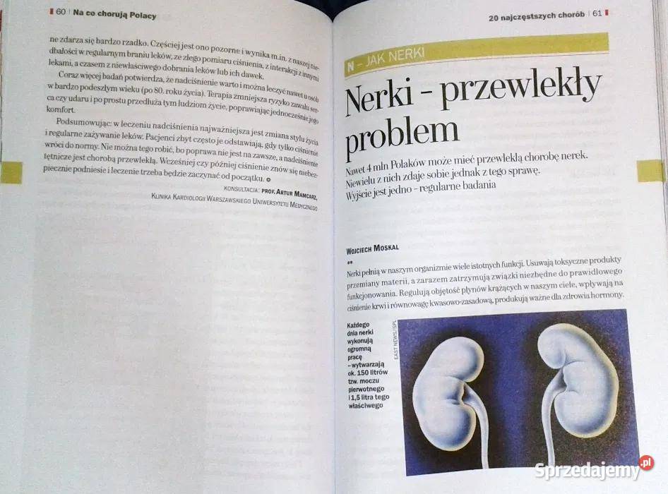 Na co chorują Polacy 20 najczęstszych chorób Rok wydania 2010 Chełm