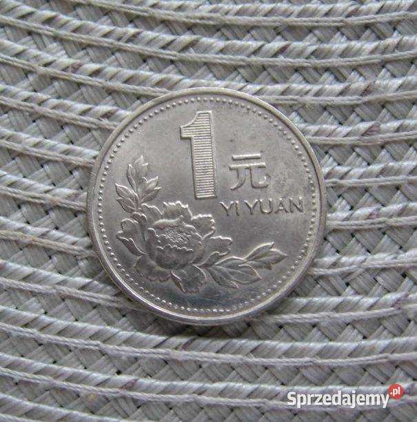 Chiny 1 Yuan 1993r Kalisz