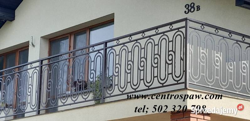 Balustrada balkon taras barierka kuta nowoczesna śląskie Częstochowa