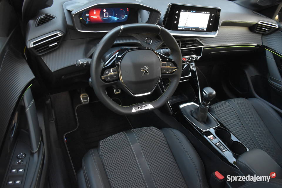 Peugeot 208 II GT Turbo 101 12500 NAJBOGATSZA czujnik zmierzchu Zduńska Wola