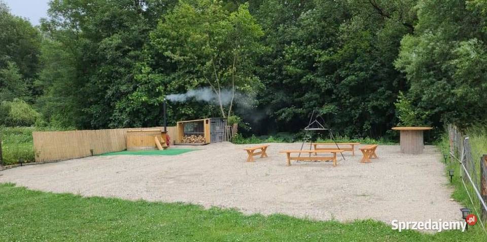 Chatki POTOKIEM Gronków DOMEK Całoroczny Gronków sprzedam