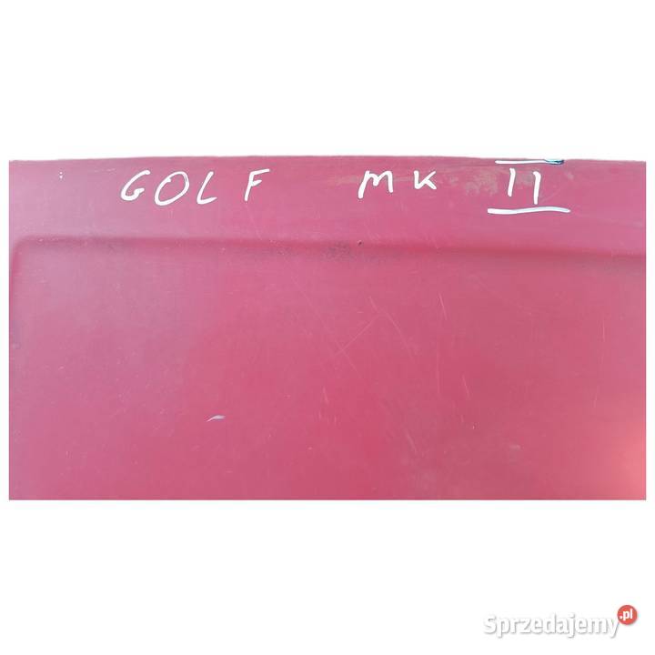 Maska przednia pokrywa Volkswagen Golf II