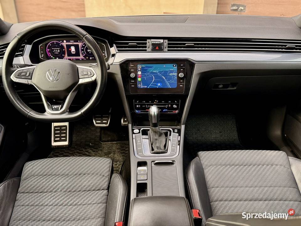 VW Passat 20 TDI 200 4 Motion HAK kamera 360 śląskie Będzin
