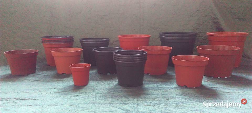 Produkcyjne doniczki Robocze kpl21 sztuk NOWE Donice