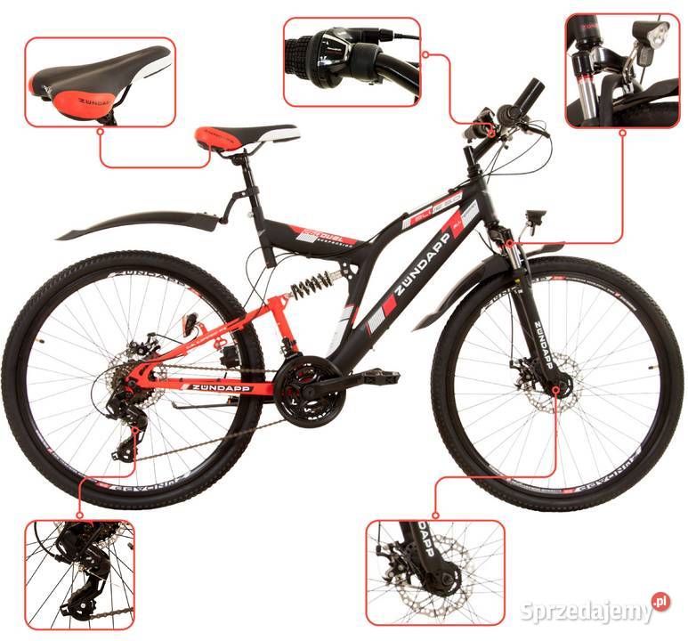 Rower Męski Górski 26 MTB Damski Amortyzacja Gorlice
