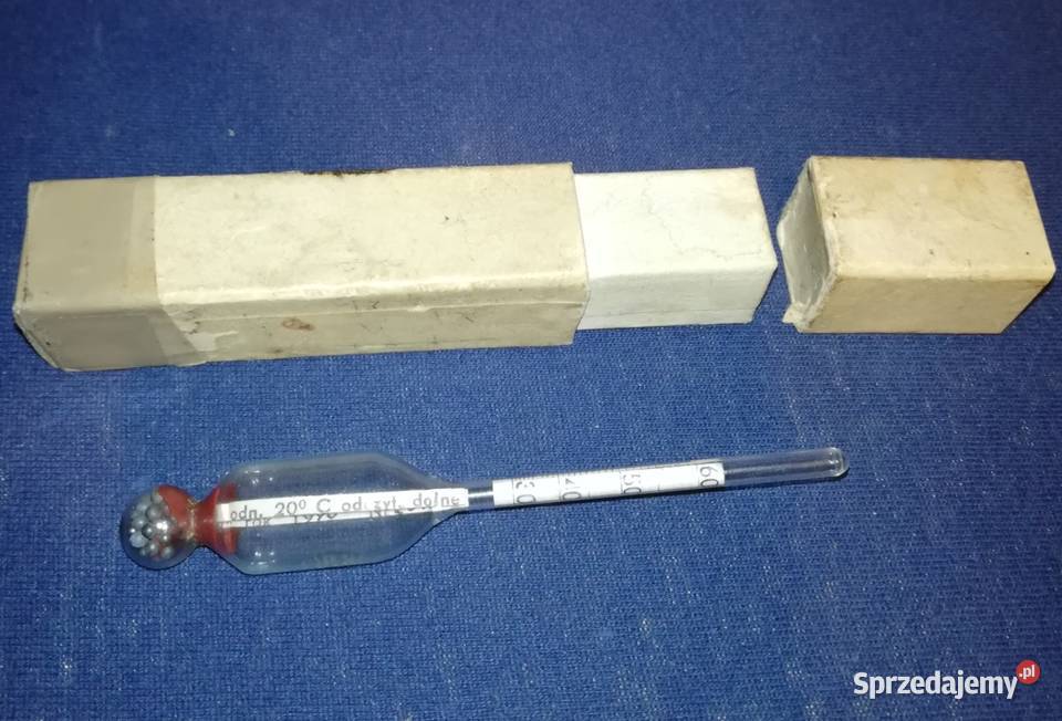 Alkoholomierz PRL 1970 r Antyki, Sztuka, Kolekcje mazowieckie Warszawa