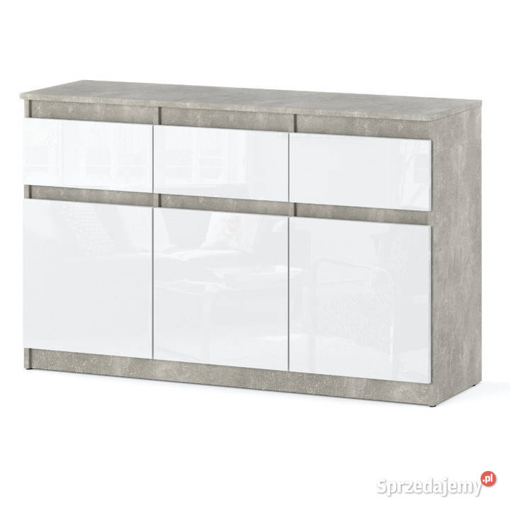 Komoda Młodzieżowa 3 Szuflady 120 Nowoczesna