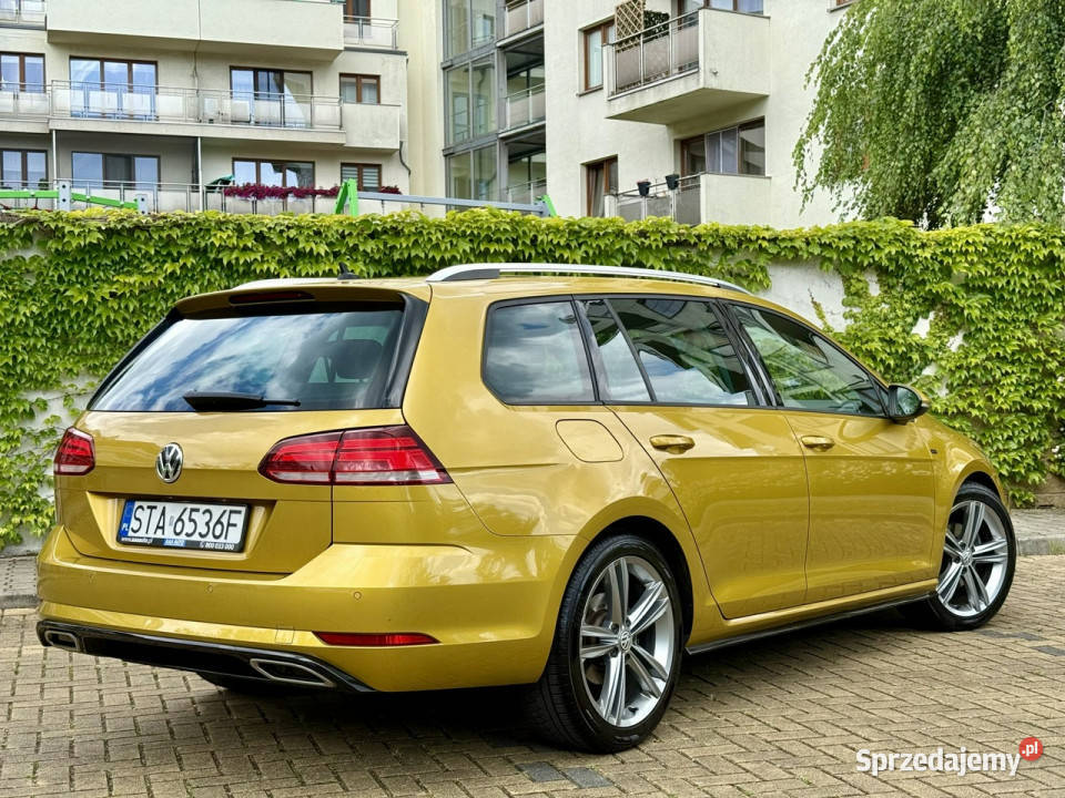 Volkswagen Golf Variant Rline VII 20122020 złoty Tarnowskie Góry