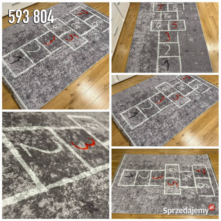 NOWOCZESNY DYWAN DZIECIĘCY 130X190 PRINT 593803 sprzedam