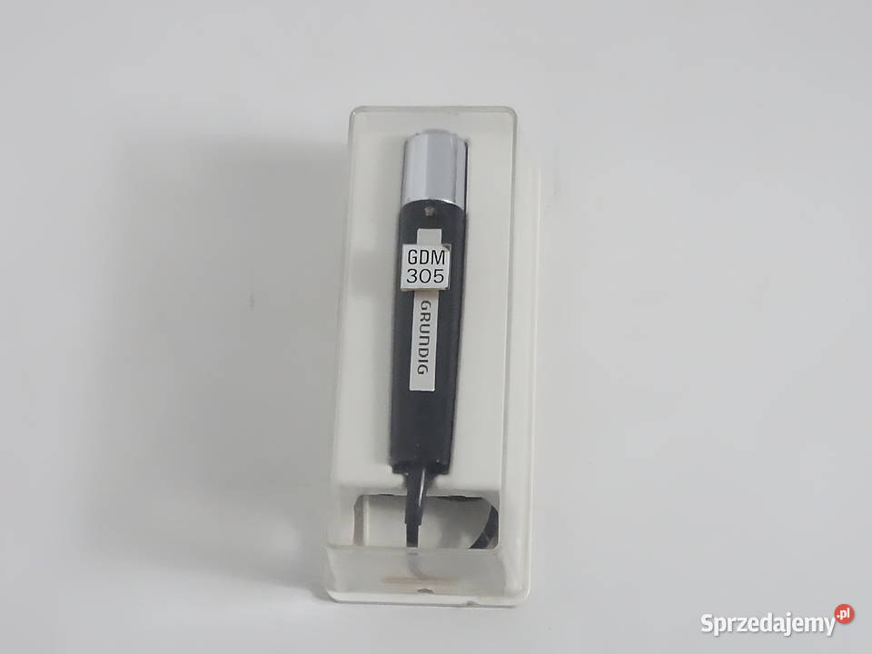 Mikrofon Vintage GRUNDIG GDM 305 Stan Pozostałe Biłgoraj