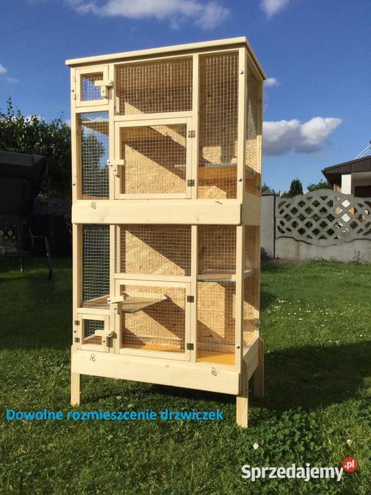 Klatka drewniana gryzoni koszatniczki szynszyli