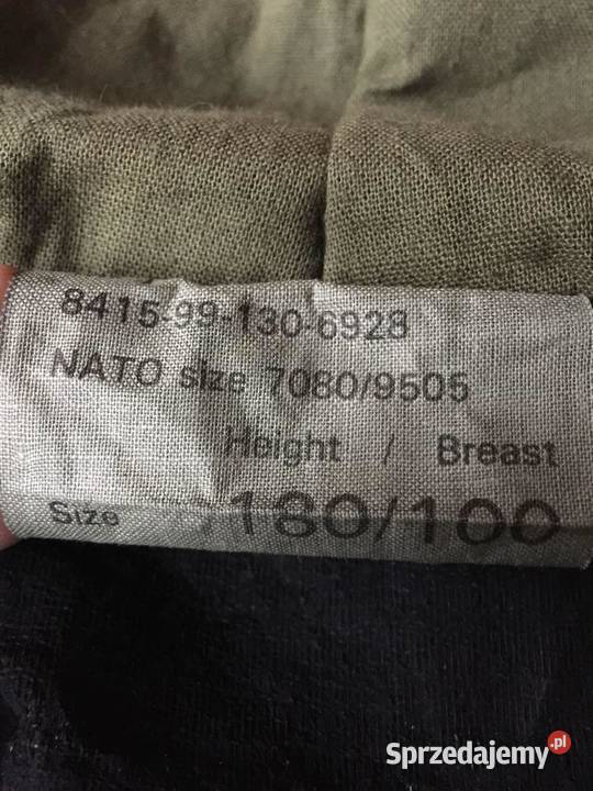 Kurtka parka armii brytyjskiej Pisz