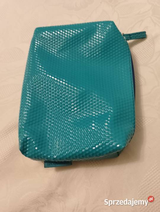 KOSMETYCZKA turkusowa Collistar z fakturą na wielkopolskie Oborniki