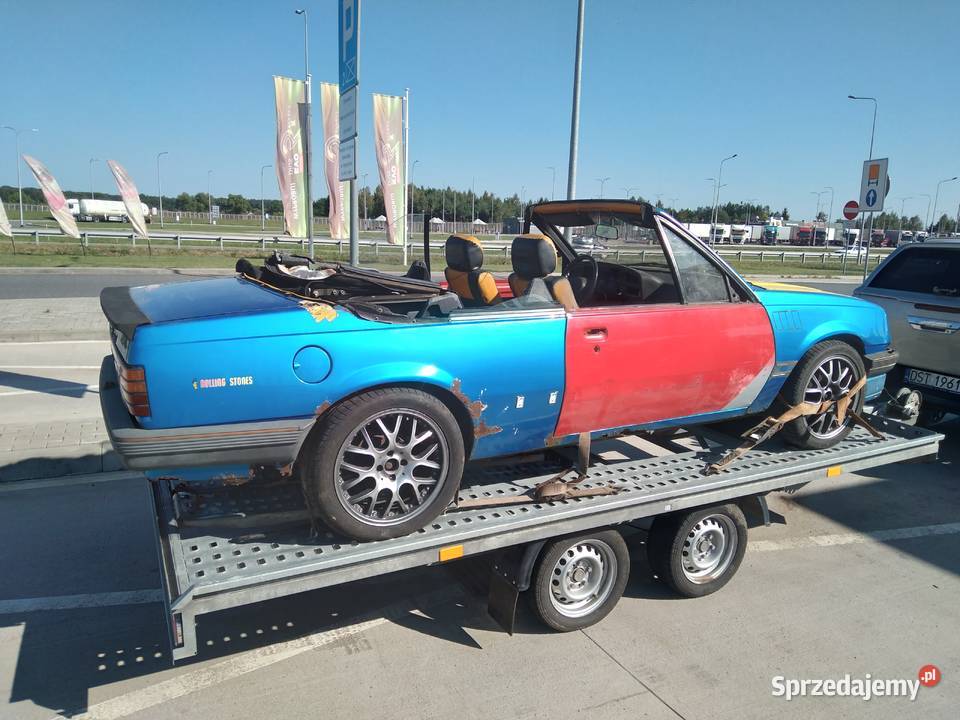 Opel Ascona C Cabrio Kabriolet na części Wiązów sprzedam