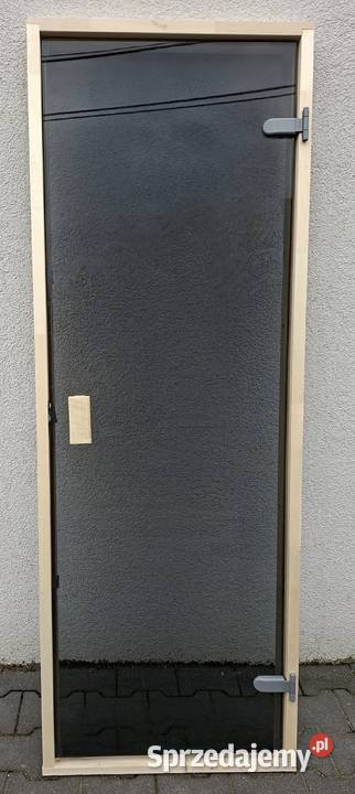Drzwi do Sauny FIŃSKIEJ 189x690 7x19 osikabrąz