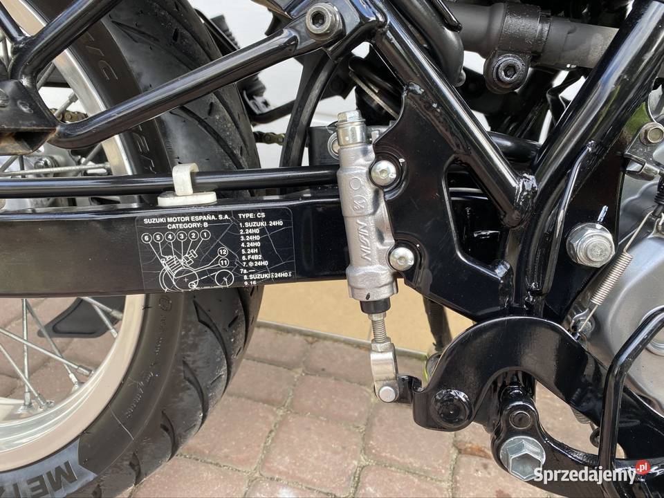 SUZUKI DR 125 kat b a1 SUPER STAN czterosuwowy Kokoszkowy