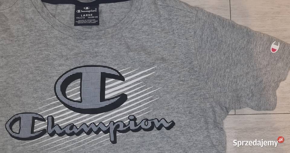 Bluzka chłopiec długi rękaw zestaw szara Rozmiar 158 Łódź