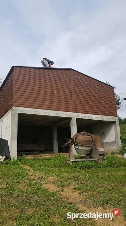 Hale wiaty garaże blaszane Jasło sprzedam