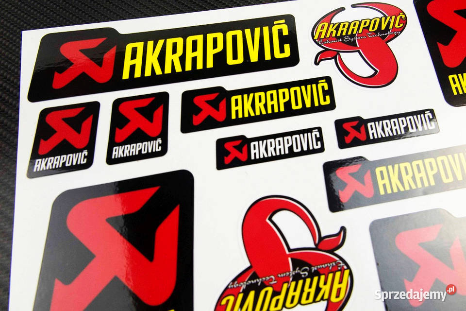 Naklejki KTM AKRAPOVIC WP suspension TWIN AIR Zgorzelec