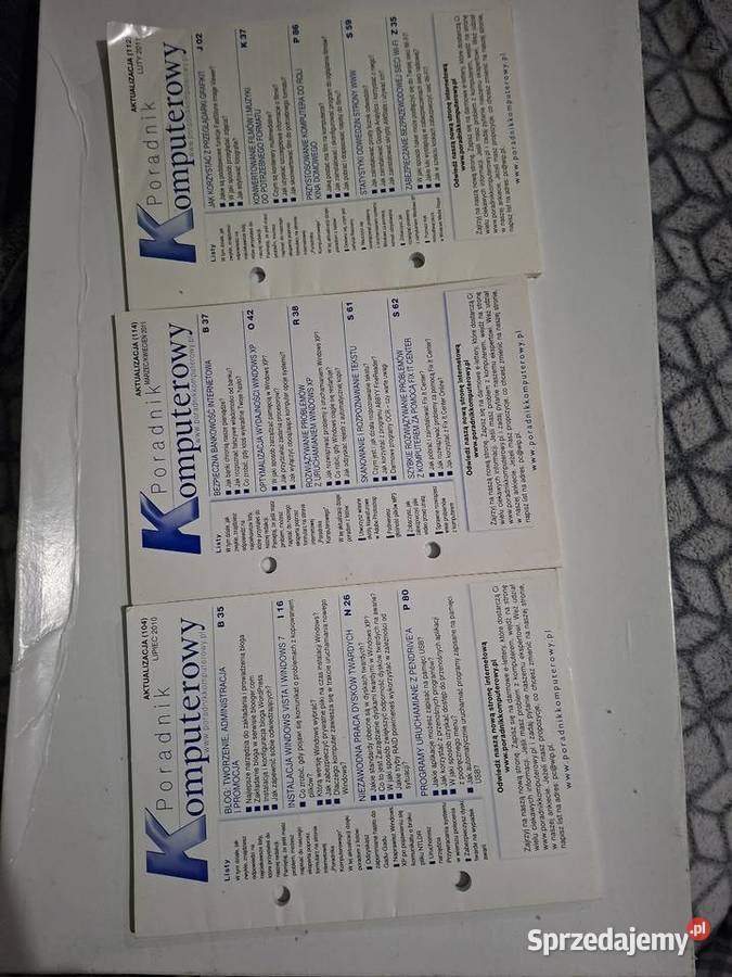 Poradnik Komputerowy 2010 2011 Poradniki, albumy i reportaże lubelskie Lublin