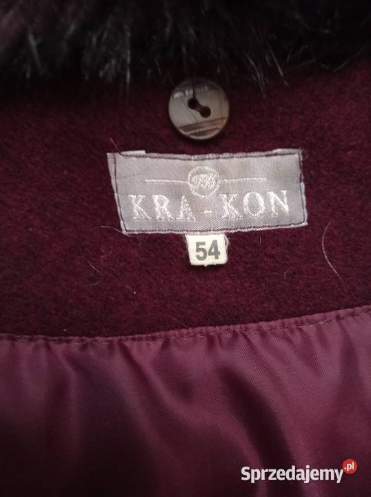 Sprzedam używany płaszcz zimowy damski Kurtki i płaszcze dolnośląskie Kwietno sprzedam