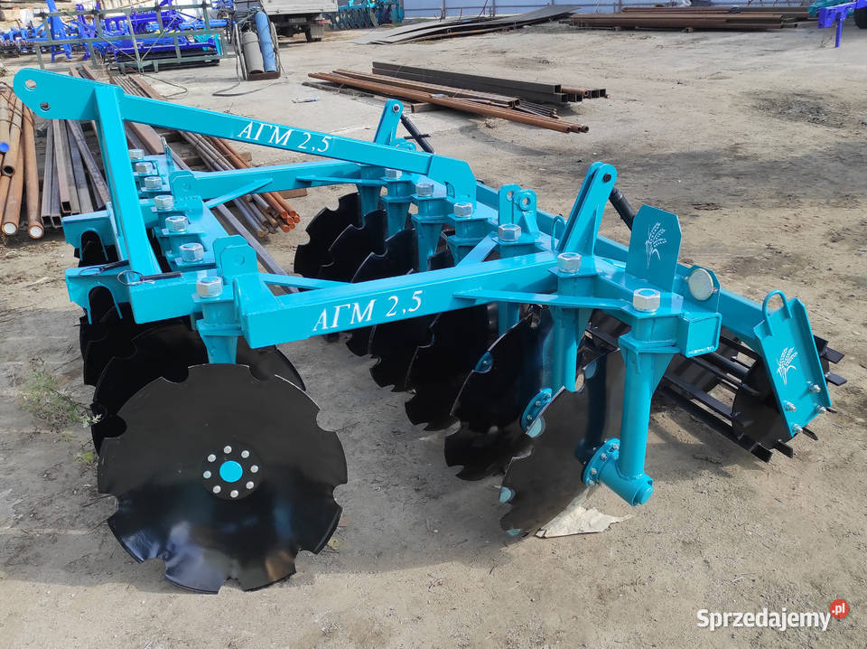 Brony talerzowe AGM 25 m kultywator tarczowy Poznań sprzedam