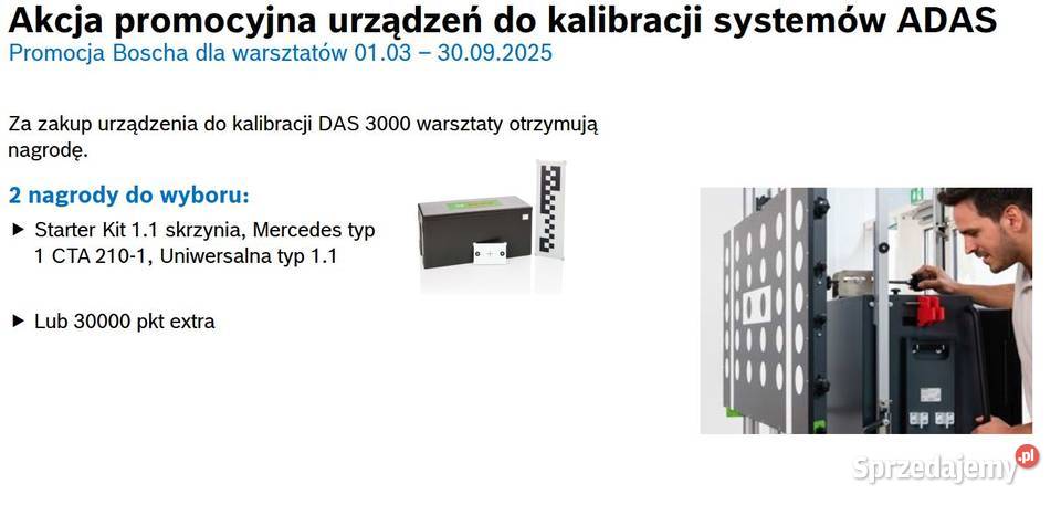 Das 3000 S20 Adas zestaw do kalibracji kame i