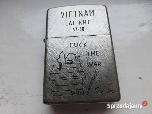 Zippo Zapalniczka Snoopy Grawer Custom F The War Pozostałe
