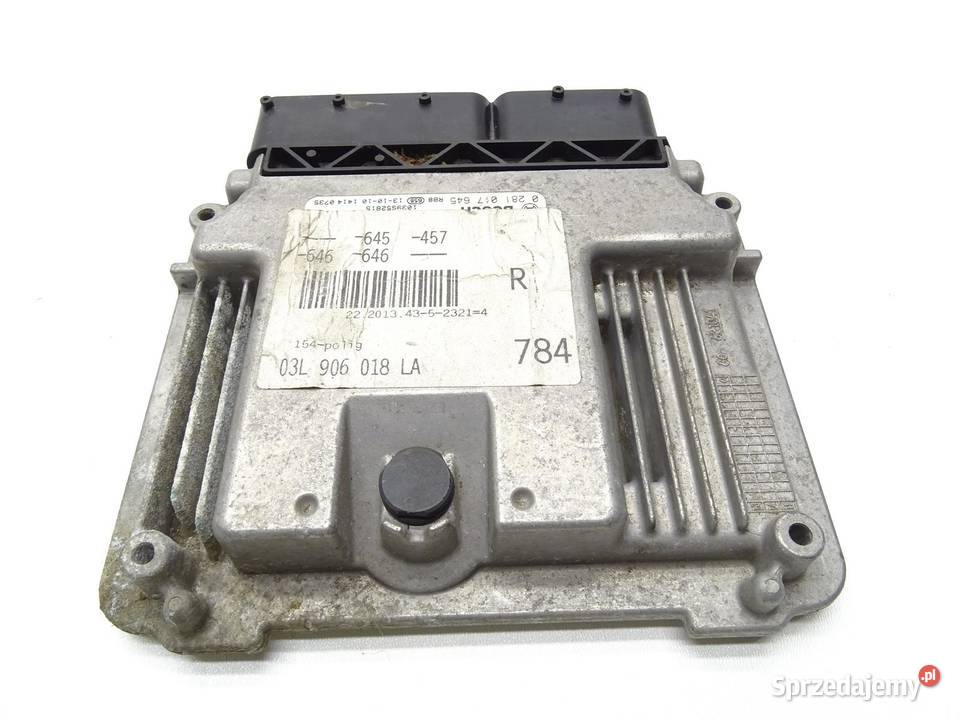 STEROWNIK KOMPUTER SILNIKA 03L906018LA 20 TDI osobowe