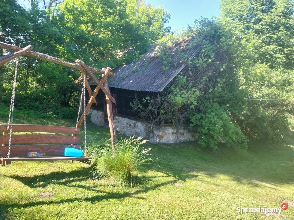 Dom położony we wsi Żeleźnica