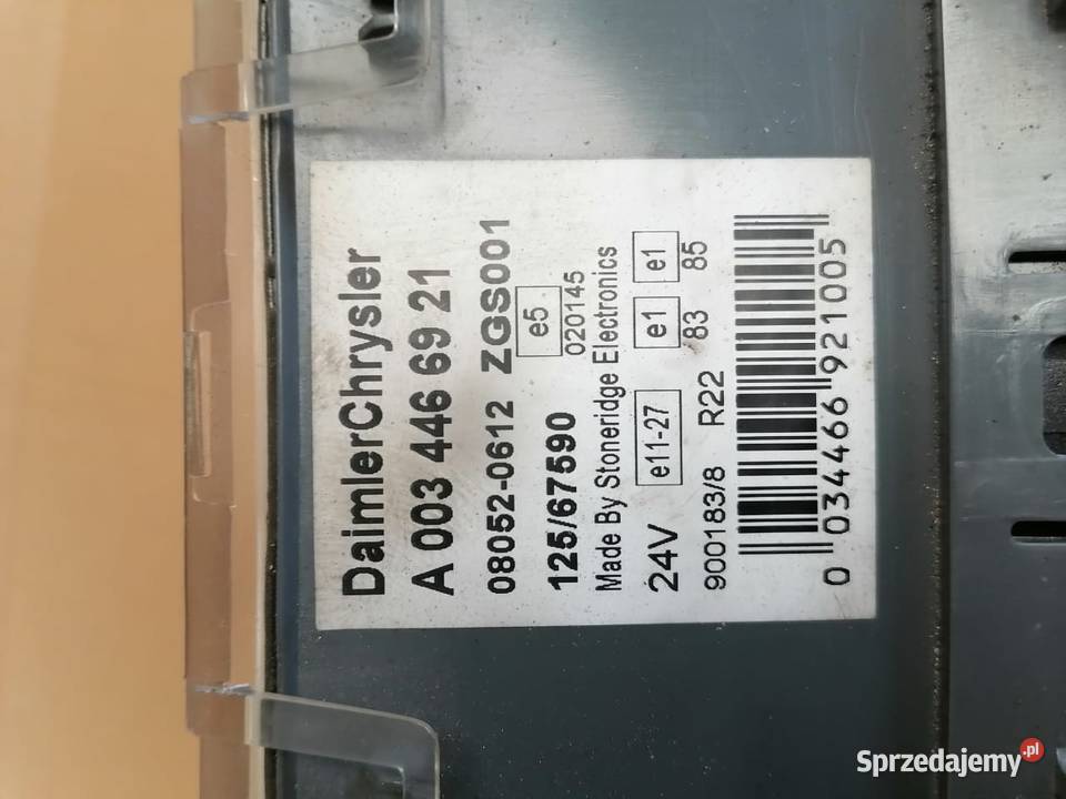A 0034466921 Zegar licznik Mercedes Atego Axor ciężarowe Rzędowice