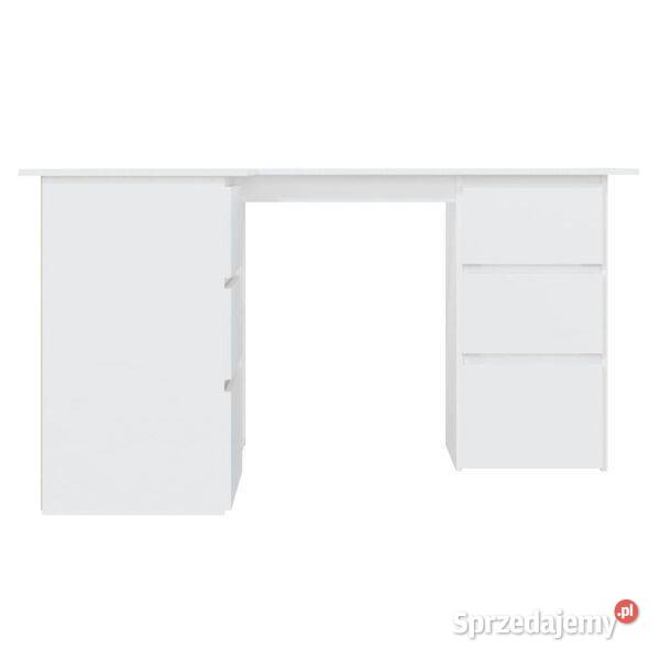 vidaXL Biurko narożne białeSKU801089 Biurka Warszawa