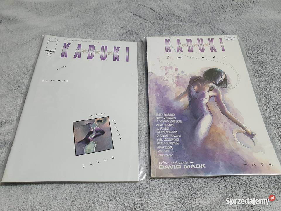 Manga Kabuki zestaw 2 komiksów Image USA Manga Gdynia