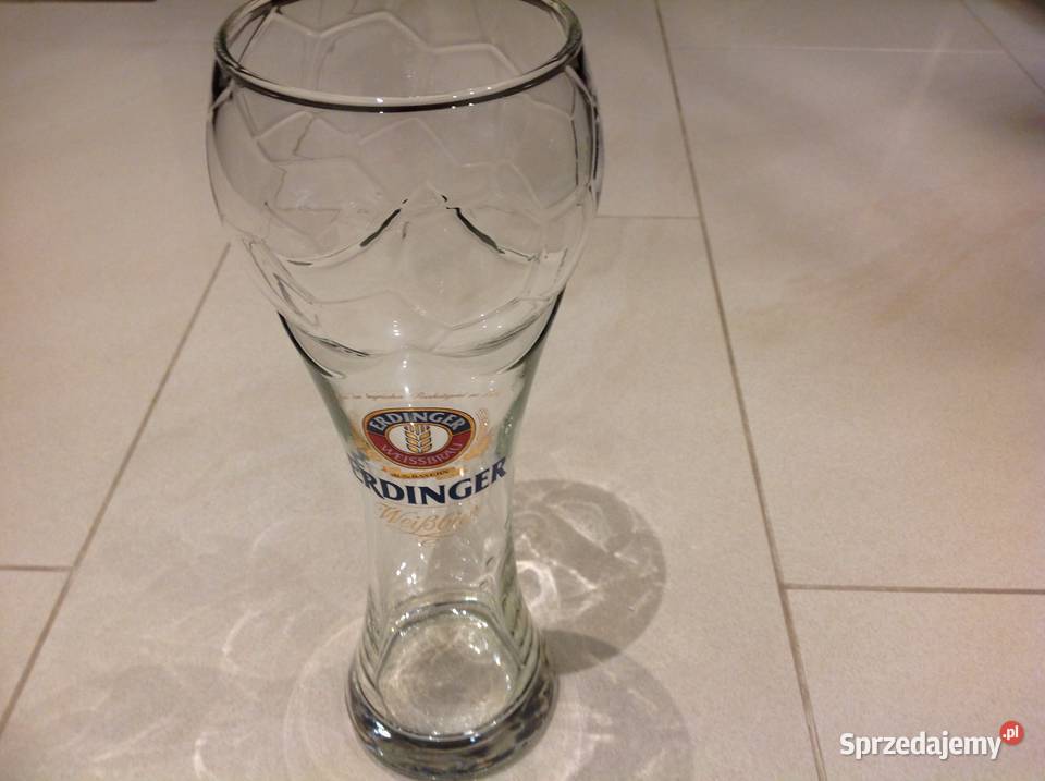 Szklanka Pokal do Piwa Erdinger Weisbier poj 05 przezroczysty Nowa Sól