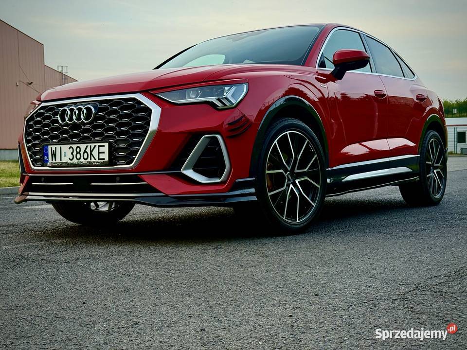 Audi Q3 Sportback 35 TFSI MHEV S line Matrix 360 dolnośląskie Wałbrzych