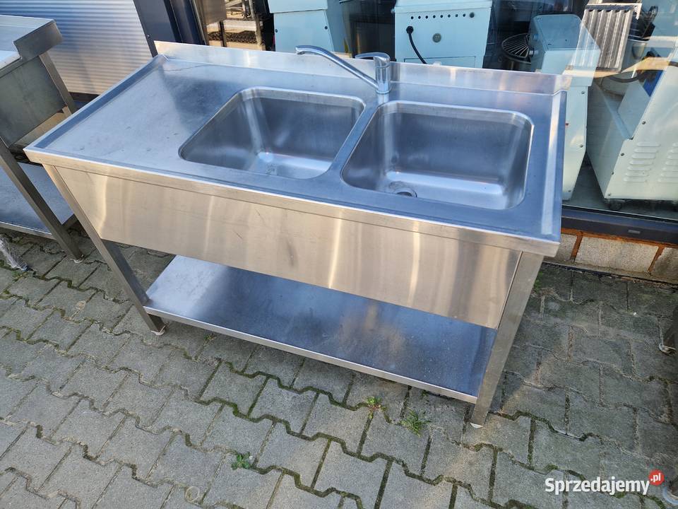 Zlew Gastronomiczny 2 Komorowy z Półką 1306085 Gastronomia Ostrów Wielkopolski
