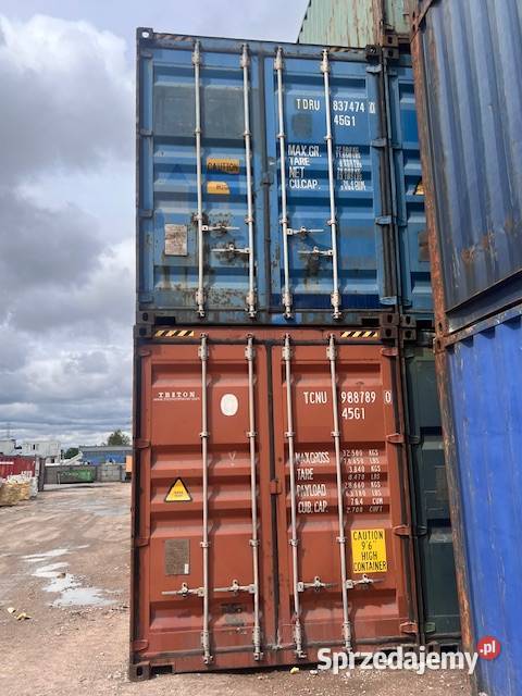 Kontener morski magazynowy budowlany 40 HC Jastrzębie-Zdrój
