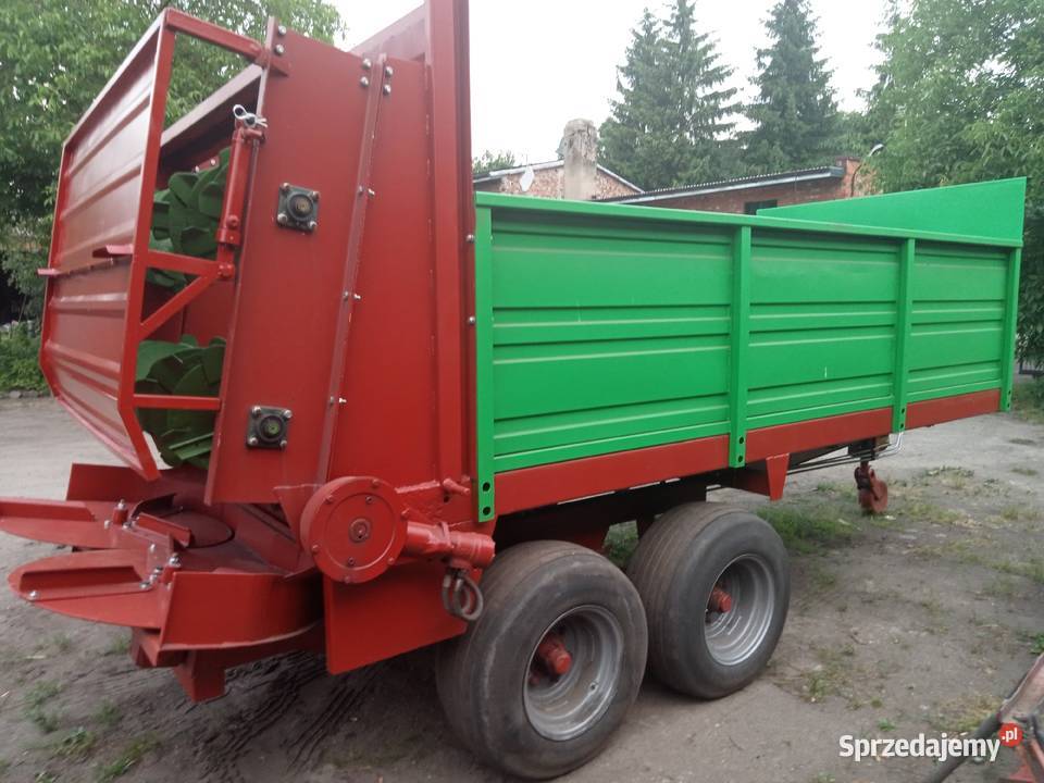 Rozrzutnik obornika Strautmann 8ton przystawką sprzedam