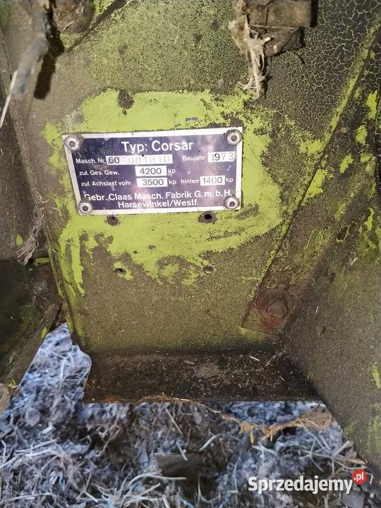 Kombajn claas corsar Zbożowe Ustrzyki Dolne